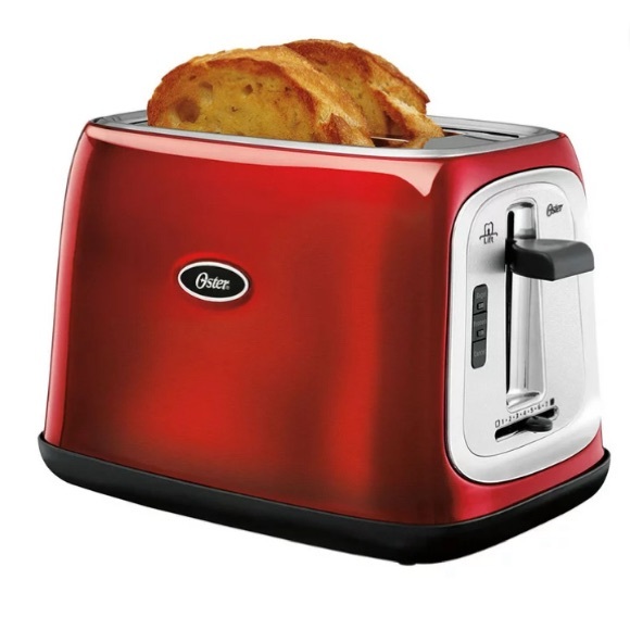 Oster Other - Oster 2-Slice Toaster in Metallic Red